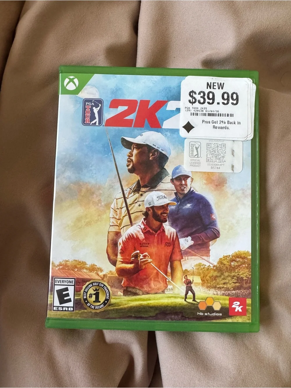 2K PGA Tour 2K25 - Xbox Series X - Unused/New!